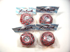 Tropical Fruit Variegated Lizbeth Cotton Tatting Thread #107 4 Rolls Size 40 B54 - Picture 1 of 4