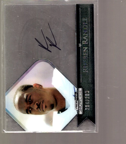 B1364- 2012 Press Pass Showcase #SCRR Rueben Randle Auto /299 - NM-MT - Image 1 of 2