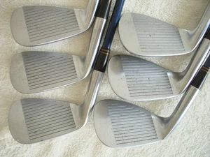 Miura Giken CB-2003 Iron Set 6pcs 5-PW BLUE POWER 50 Carbon Flex SR - Picture 1 of 4