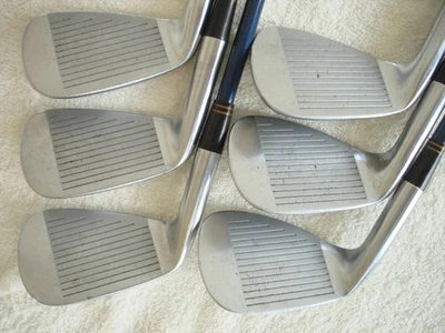 Juego de plancha Miura Giken CB-2003 6 piezas 5-PW BLUE POWER 50 Carbon Flex SR Foto 1 de 4