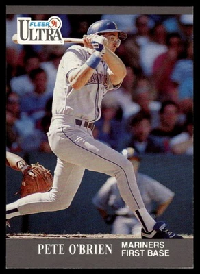 1991 Ultra #342 Pete O'Brien - Image 1 of 2