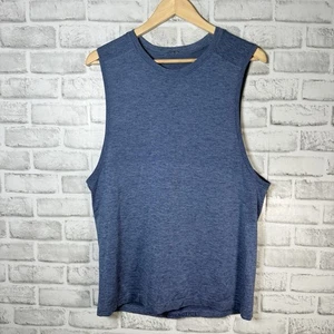 Camisa deportiva sin mangas azul Lululemon para hombre talla M - Imagen 1 de 5