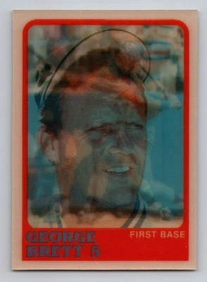 1988 Sportflics #150 GEORGE BRETT Kansas City Royals - Image 1 of 3