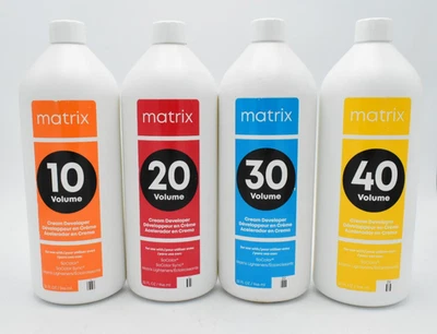 Matrix Cream Developer 10 20 30 40 volumen - 32 fl oz - elige tu volumen Foto 1 de 4