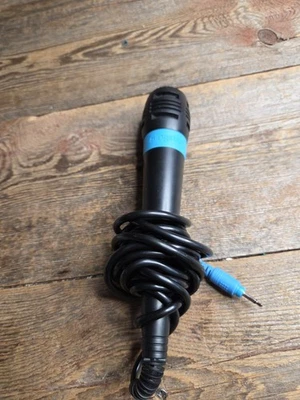 Micrófono Singstar PlayStation 2 PS2 / PS3 (azul único) micrófono con cable genuino Sony Foto 1 de 4