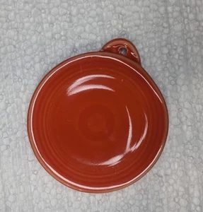 Fiesta Ware HLC Persimmon Orange Christmas Ornament Retired - Picture 1 of 5