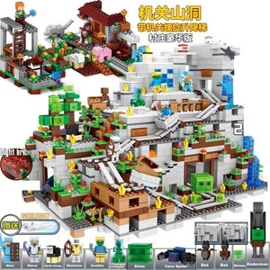 My world mini series assembled mine toy boy building blocks ornaments Neu - Bild 1 von 29