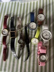 Collectable Watches Set of 10 For Use or For Parts - Picture 1 of 22