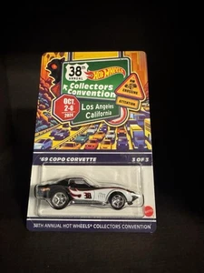 2024 Hot Wheels 38th Annual Collector LA Convention '69 Copo Corvette #2713/4000 - Picture 1 of 2