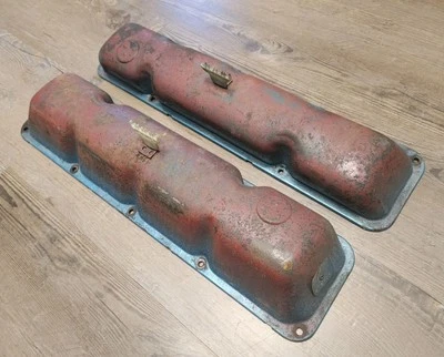 AMC AMX Javelin Jeep Matador V8 Engine Valve Covers 290 304 343 360 390 401 OEM - Image 1 of 4