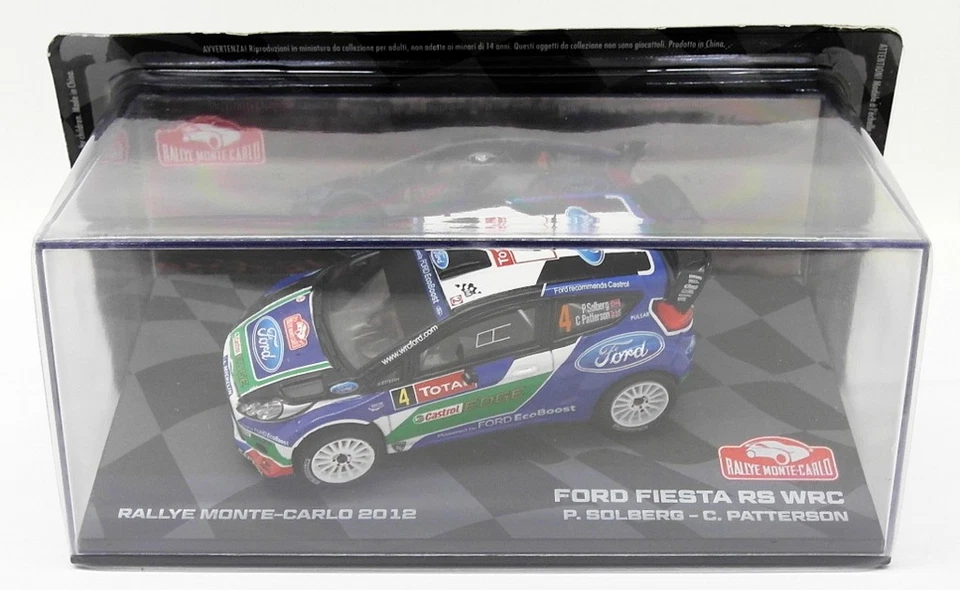 Eaglemoss 1/43 Scale EM01 - Ford Fiesta RS WRC Monte Carlo Rally 2012 - Image 1 of 2