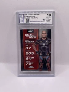 ALEX PEREIRA 2025 Topps Cromo Cola de la Cinta Clasificado MGCo Gema Como Nuevo 10 - Imagen 1 de 1