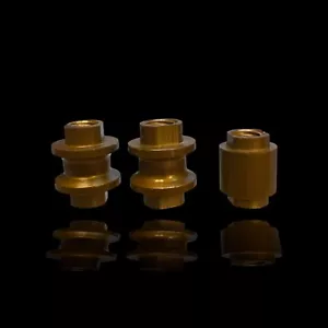 Bronze Barrel Bushings Compatible For Benchmade Mini/Full Size Bugout 3pc - Picture 1 of 3