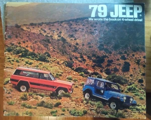 1979 Jeep Factory Options Sales Catalog Cherokee Wagoneer Pickup - Bild 1 von 13