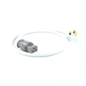 SUPRA LORAD MKII 16 AMP NETZLEITUNG - VERGOLDET IEC + STECKER - 1 METER LANG - Bild 1 von 1