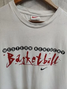 Camiseta sin mangas de baloncesto Nike Western Kentucky envejecida de colección grande para hombre - Imagen 1 de 9