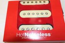 Fender Strat Hot Noiseless Pickups Aged White Electric Guitar Part 3 Pieces