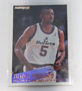 1994-95 Fleer Basketball #381 Juwan Howard RC Rookie Washington Bullets