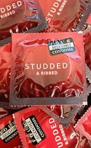 Four Seasons Studded & Ribbed 144 Condoms - Bild 1 von 1