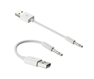 USB Charger Data Sync Cable lead for 3rd 4th 5th 6th 7th Gen iPod shuffle - Picture 1 of 9