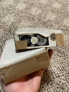 RARE Nintendo Japanese Go Stone Vtg Goishi Game Piece Set Black White vintage - Picture 1 of 5