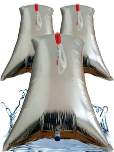 Wasserbeutel,Wassersack, 3x220 Liter Prepper Notfallvorsorge Set inkl. 3xPumpe! - Bild 1 von 10