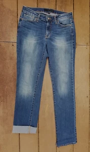 Calvin Klein Straight Leg Slim Jeans Size 6 x 31 - Picture 1 of 3