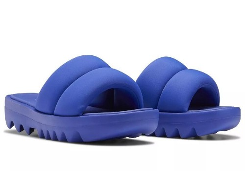 Sandali Reebok Cardi B Puffy Slides nuovi con scatola viola Ultima taglia 7 RARI!