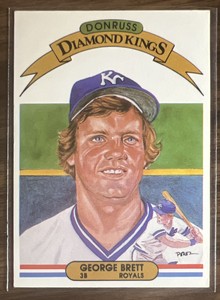 1982 Donruss George Brett Diamond King #15 HOF Sharp & Centered KC Royals