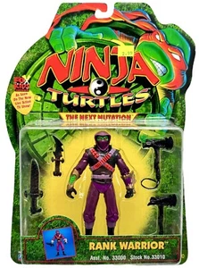 Teenage Mutant Ninja Turtles The Next Mutation Rank Warrior Figure 1997 New - Picture 1 of 16