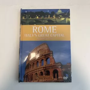 NEW Unforgettable Journeys “ROME” ITALYS GREAT CAPITAL ETERNAL CITY DVD BOOK - Foto 1 di 2
