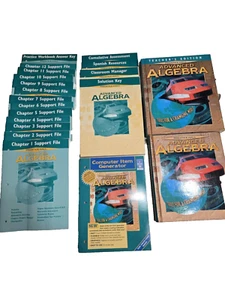 Advanced Algebra (Prentice Hall Tools for a Changing World)COMPLETE SET OPEN BOX - Foto 1 di 7
