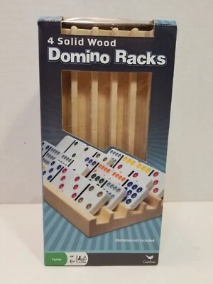 Domino Racks set of 4 by Cardinal Solid Wood Mexican Domino Train - Image 1 of 3