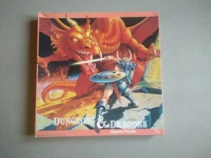 Dungeons & Dragons Jigsaw Puzzle Giant Red Dragon D&D - Picture 1 of 2