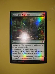 FOIL Saproling Migration x1 Dominaria 1x Magic the Gathering MTG - Picture 1 of 1
