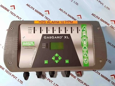 MSA GASGARDXL H2S Alarm Controller 10 PPM 110-230 VAC 50/60 Hz 2.5A - Image 1 of 4