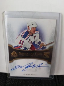 2007-08 Upper Deck SP Authentic Sign of the Times Mark Messier Autograph ST-MM - Picture 1 of 2