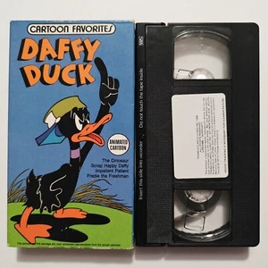 Daffy Duck: The Dinosaur Scrap Happy Impatient Patient (VHS, 1990) RARE - VG - Picture 1 of 2