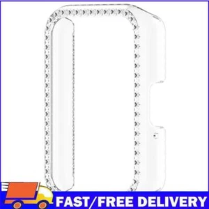 PC Diamond Inlaid Case Half Cover Case for Samsung Galaxy Fit 3 SM-R390 (White) - Zdjęcie 1 z 10