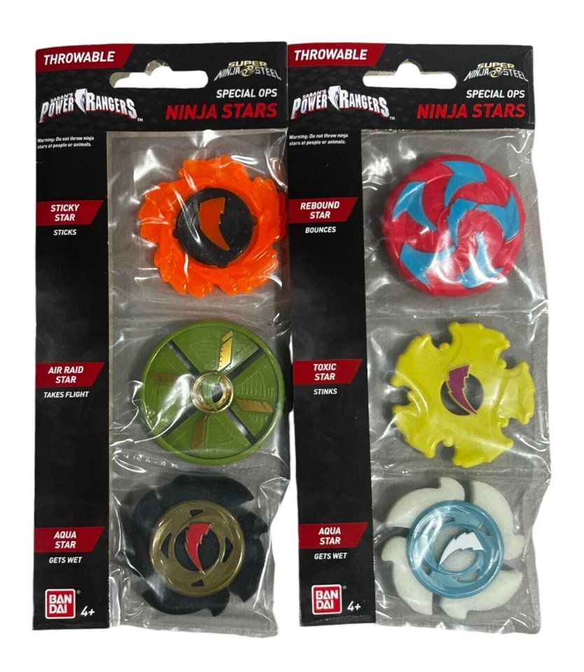 Power Rangers Super Ninja Steel Special Ops Ninja Stars - Изображение 1 из 1