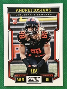 2023 Score ANDREI IOSIVAS Rookie Cincinnati Bengals RC 367