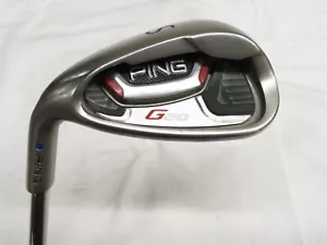 Used LH Ping G20 Blue Dot Utility Wedge Ping CFS Regular Flex Steel Shaft - Picture 1 of 6