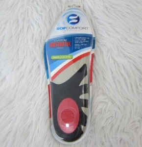 SOF COMFORT Custom Orthotic Insoles Men's Size 7-13 Structured Full Foot Comfort - Picture 1 of 7