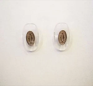 CARTIER PLACCHETTE NASELLI ORIGINALI A VITE SMALL - Picture 1 of 3