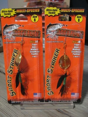 2 Joe's Flies Talla 8 En Línea SpinnerBaits Short Striker / Apache 208-8 Foto 1 de 4