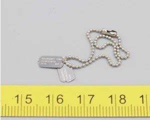 Necklace A for DID MA80182 Tom & Nick American F14 Pilot Men 1/6 Figure 12" - Picture 1 of 1