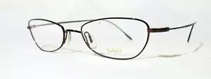 Saki TITANIUM Mod. 700 Brown 50-18-142 Eyeglass Frames, NEW eyewear glasses - Picture 1 of 11