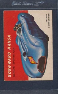 1954-55 World On Wheels #034 Borgward Hansa German Sports Car VG *18 - Picture 1 of 1