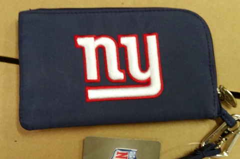 New York Giants ID Wallet Wristlet Cell Phone Case Charm 14 Purse Cover