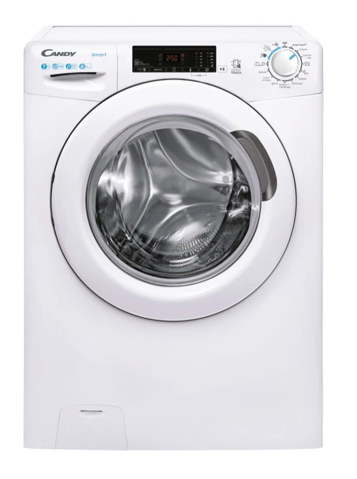 Lavatrice Smart CSS4137TE/1-11 Caricamento frontale 7 kg 1300 Giri/min Bianco - Immagine 1 di 3